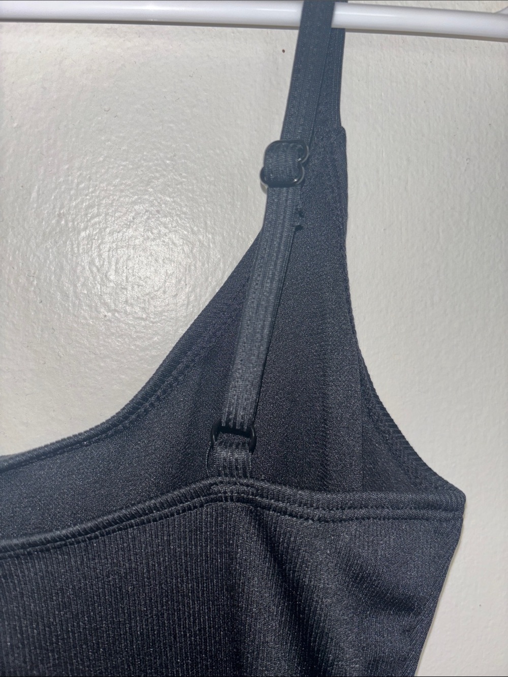 Primark Black Women’s One-Piece Swimsuit - Solid Strappy Design - Picture 7 of 8